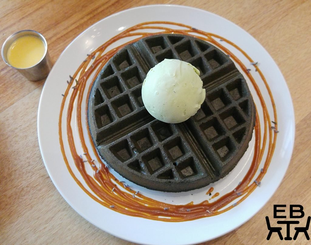 FatCat charcoal waffle