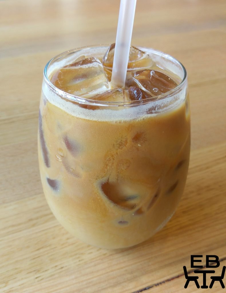 the priory kitchen iced latte