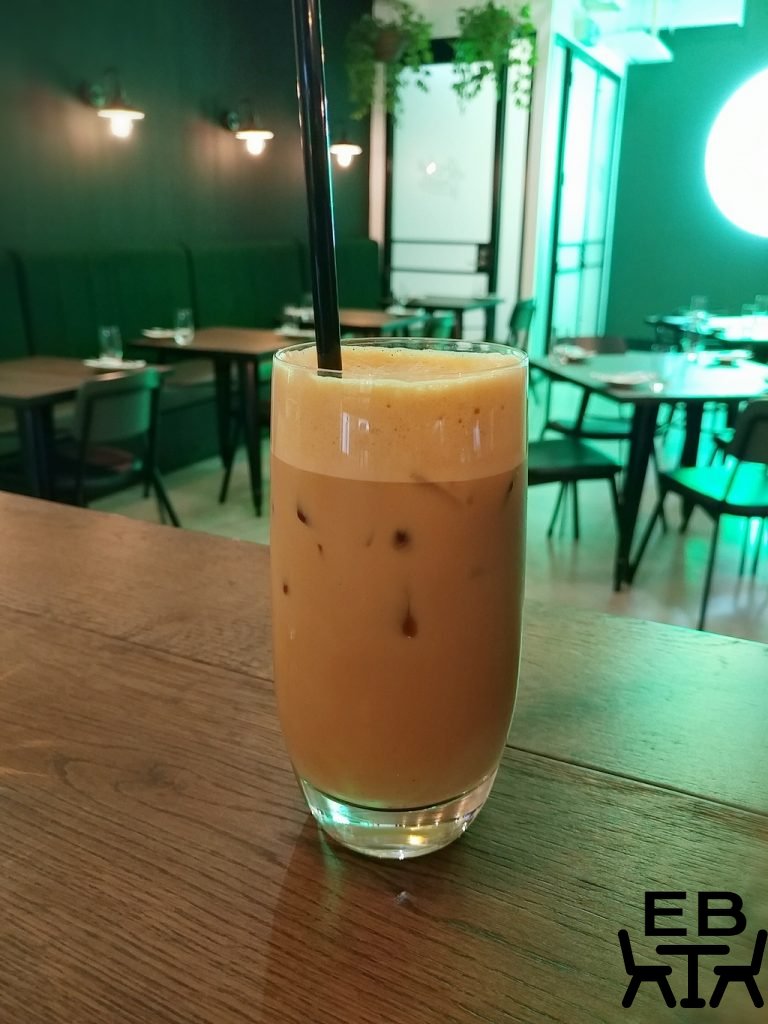 archie green iced latte