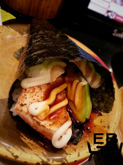 A hand roll packed full of goodness.