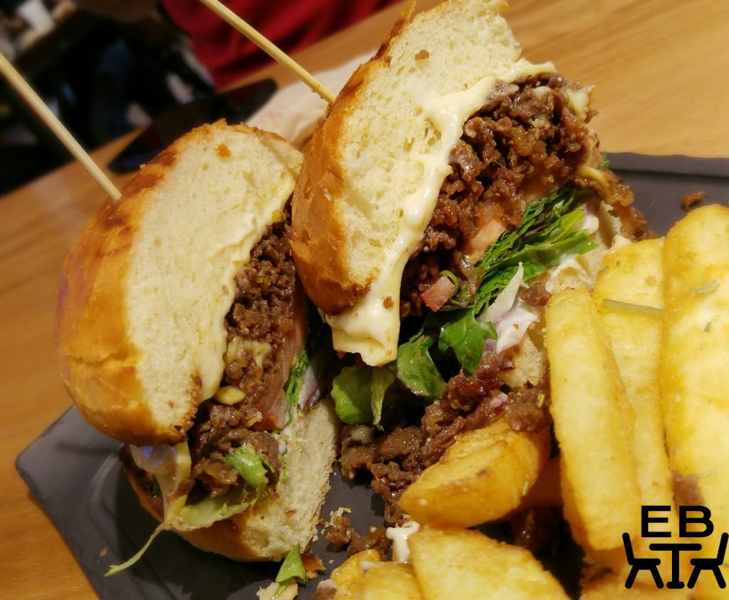 Miel container burger korean bbq bulgogi burger
