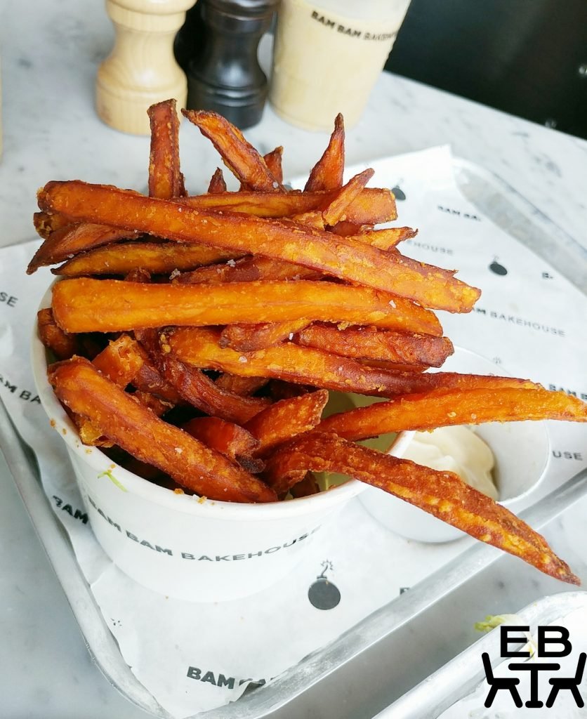 bam bam bakehouse sweet potato fries