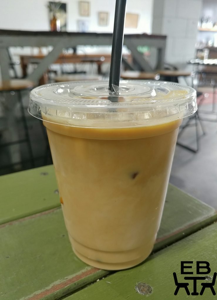 little boat espresso iced latte