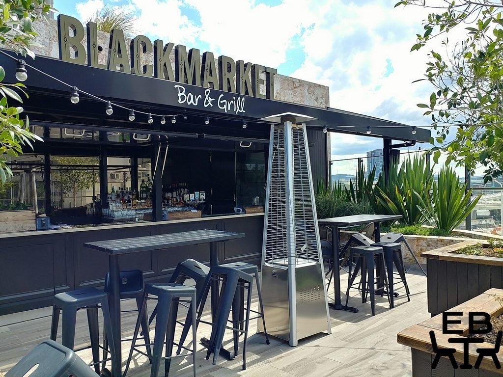 blackmarket bar and grill bar