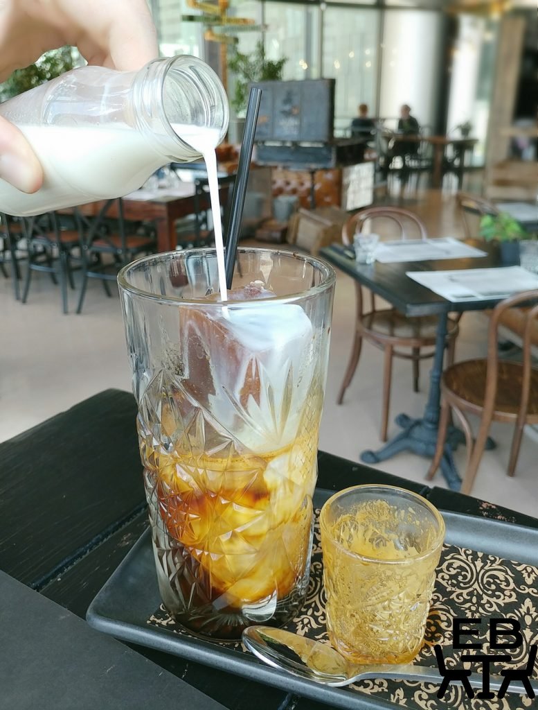 blackmarket bar and grill iced coffee